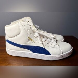 Men’s PUMA 1948 Mid L - White/True Blue - Size 10.5
